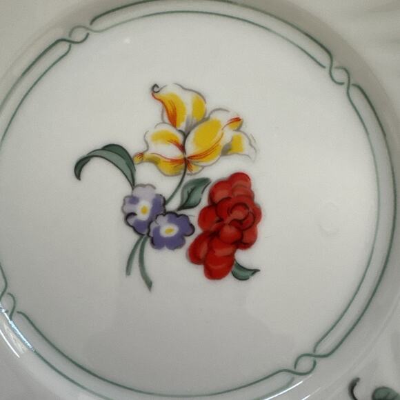 Vintage Fitz & Floyd Dessert Appetizer Plates Set of 4 Japan Printemps 212 - Picture 5 of 10